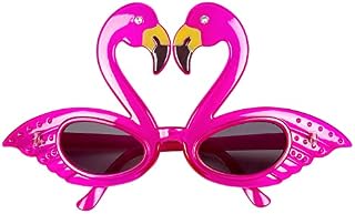 Boland 10201492 Flamingo Party Glasses, Rose, Standard Size