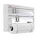 Leifheit Portarotoli Parat Comfortline Per Tre Rotoli, Taglia Rotoli Preciso, 37 x 25 x 9.5 Cm, Bianco