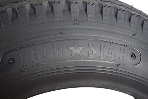 Kenda Load Star Bias Ply Dot Trailer Tire Loadstar With Bottle Opener Key Chain (4.80-12 4 Ply 2 Pack) #TOP4