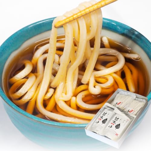 [半生手打ちうどん]と[鰤と鰯の旨味つゆ]セット