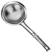Kadź do łyżki cedzakowej Skimmer Wysokiej jakości sitko ze stali nierdzewnej Colander Gospodarstwa domowego Sitko kuchenne Ultra-Fine Hot Doniczka Kluski Dumpling Dumpling Curander Silko Odpieniacze d