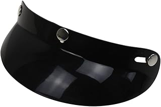 PLAFOPE Capacete Brim Máscara De Plástico Capacete De Motocicleta Cobertura Facial Capacete Viseira De Chuva Viseira De Capacete De Motocicleta Viseira De Proteção De Capacete Preto Botão