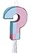 Gender Reveal Baby Shower Pinata, Pull String