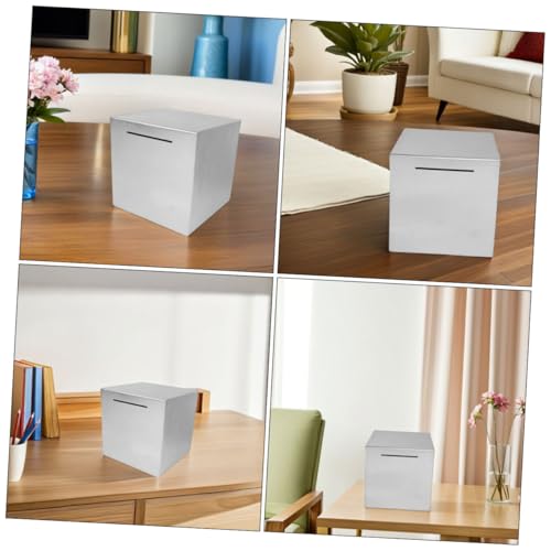 Boîte à compacte pour adultes Tofficu tirelire acier multi-usage - 3