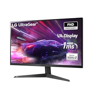 LG Electronics 27GQ50F-B Ultragear Gaming Monitor 27″ (68,4 cm), Full HD LED, 1920 x 1080, NTSC 72%, 16:9, 165 Hz, 1 ms GtG – Schwarz