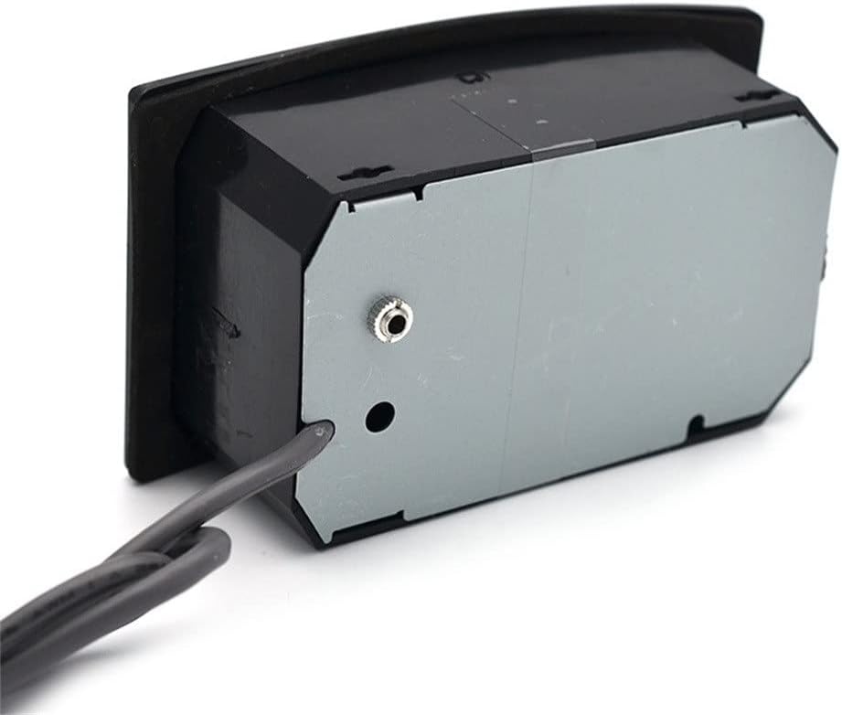 5 Bands Acoustic Guitar Pickup EQ Preamp LCD Tuner Piezo Pickup Equalizer System (Color : As Shown Size : One Size) (As Shown One Size)