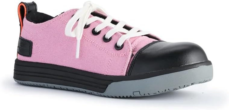 Juno Jones Women's Solstice Composite Toe Safety Sneakers – Lightweight Slip Resistant Work Shoes for Women