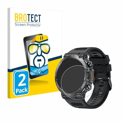 brotect 2-Pack Screen Protector for Akkee Smartwatch 1.39