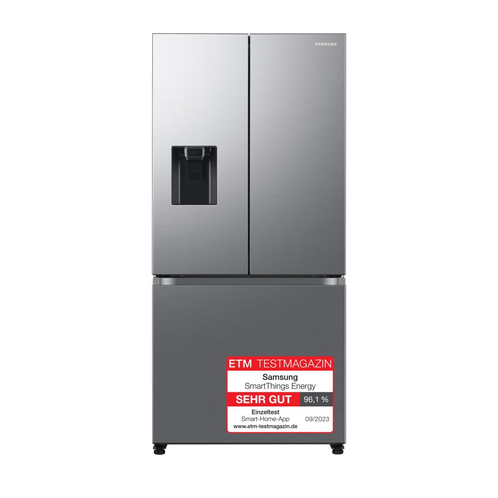 Samsung RF50C530ES9/EF – French-Door-Kühlschrank mit Gefrierfach, 495 l, Edelstahl Look