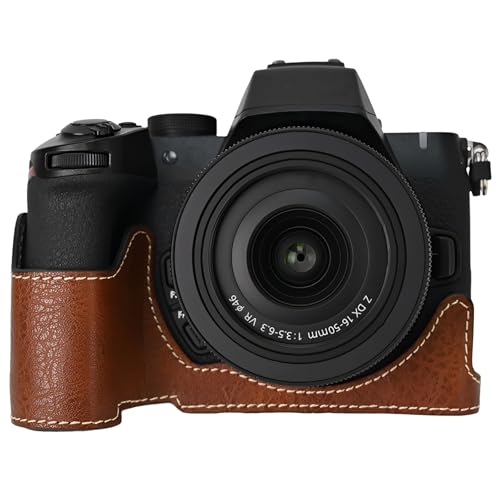 Étui pour appareil photo Nikon Z50 II avec poignée ergonomique et trappe batterie intégrée