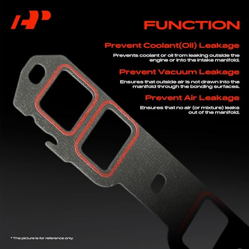 Juego de juntas de colector de motor superior e inferior compatible con Ford Mustang y Lincoln 5