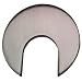 1.57" (40mm) Metal Desk Grommets - Bigger Hole Size (Brushed Nickel)