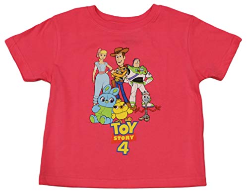 Disney Toy Story 4 Little Girls' Toddler Team Up Tee