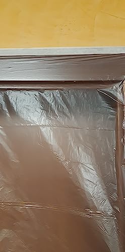 Miniatura 2 de Nespoli Rollo De Plástico Con Cinta Adhesiva, 35 Cm X 20 M, Resistente A 80 , Ideal Para Pintar, Decorar, Cubrir Muebles, Tratamiento Corona, Apto Para Automoción