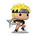 Funko POP Animation: Naruto Shippuden - Naruto - (Shrkn) - 1/6 Odds for Rare Chase Variant - Metallic - Collectable Vinyl Figure - Gift Idea - Official Merchandise - for Kids & Adults