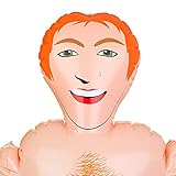 Ginger John Poupée Gonflable   Mariage Enterrement de Vie de Jeune Fille Accessoire Photomaton Homme Gonflable 150cm EVJF et EVG Decoration