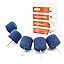 5Pcs Blue Cylinder Medium Cut Pad