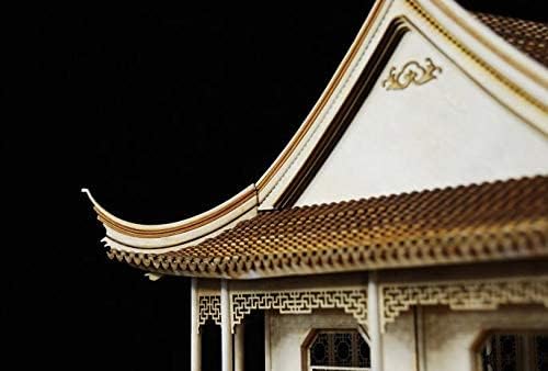 Warp United Exquisite Hall - 1/25 Classical Chinese Garden Pavilion Wood Architecture Model Kit from Suzhou