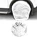 Produktbild HNOOSTER Reifenabdeckungen - Wetterfest Sonnenschutz RV Rad Auto LKW Auto Wohnmobil Wasserdicht 210D Oxford Tuch Silber 32