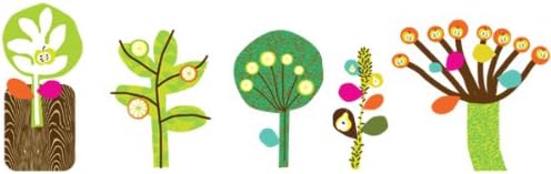 Pop & Lolli Magical Desert Trees, Chic Fabric Stickers