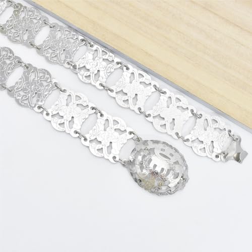 National Style Hollow Carved Waist Chain For Dai Clothing Ethnic Accessories4