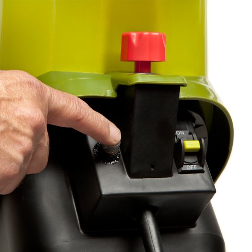 Sun Joe CJ601E Electric Wood Chipper/Shredder, 14-Amp, 16:1 Reduction, Green & TJ604E 16-Inch 13.5 AMP Electric Garden Tiller/Cultivator,Black