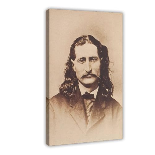 Toile Wild Bill Hickok petit format pour personnaliser un bureau vide