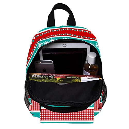 Mini sac à dos à rayures colorées et légères pour les loisirs des petits - 5