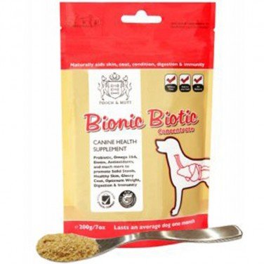 Pooch & Mutt Bionic Biotic Health Supplement for Dogs Multipack 4 x 200g Packs