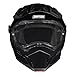 Simpson Journey Bandit Motorcycle Helmet - Black - XL | Off Road Dirt Bike UTV Motocross ATV | Modular Full-Face Flip Up | Clear Pinlock Anti-Fog Visor Shield | DOT ECE Certified (JB2XL)