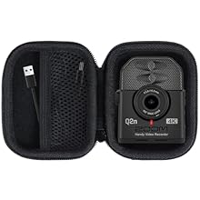 External Material: The Zoom Q2n-4K Audio Video Recorder storage case is made of high-quality nylon material and hard EVA shell material, which can protect your video camera 4k from deformation. At the same time, this protective case is waterproof, sh...
