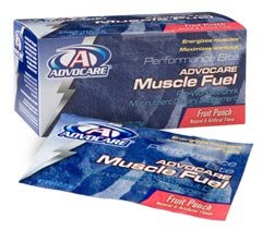 AdvoCare Muscle Fuel Pre-workout drink - 10 single serve pouches