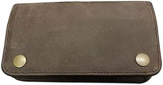 Global Outlet Ltd Genuine Leather Tobacco Pouch Bag for Tobacco and Rolling paper along with zipper 4x7x1
