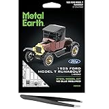 Metal Earth Fascinations 1925 Ford Model T Runabout 3D Metal Model Kit Bundle with Tweezers