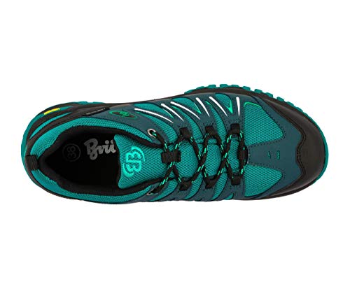 Brütting Damen Expedition Outdoor- & Trekkingschuh, Petrol Schwarz, 40 EU