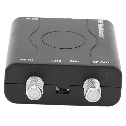 image for Dilwe HDMI RF Modulator Adapter, RF Modulator HDMI Coaxial Converter, 