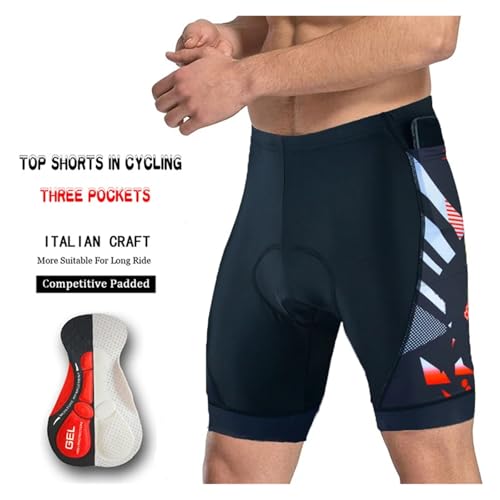 Calzas ciclismo con acolchado 5D para triatlón miniatura 4