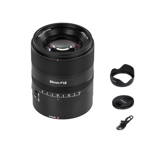 Objectif Nikon Z plein cadre autofocus 85mm F1.8 portrait