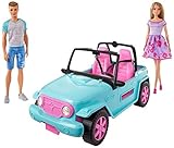 Laissez-vous guider par votre imagination en prenant la route avec Barbie et Ken à bord de ce véhicule propice à l’aventure !