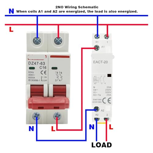 Contacteur modulaire 12V 20A pour sécuriser vos circuits électriques
