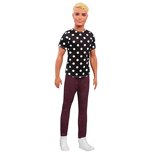 Muñeco Barbie Ken Fashionistas 14 Pulgadas Blanco y Negro miniatura 2