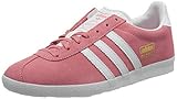 Cordones de zapatos adidas Gazelle OG, Sneaker Mujer, Hazy Rose/Footwear White/Gold Metallic, 38 2/3 EU