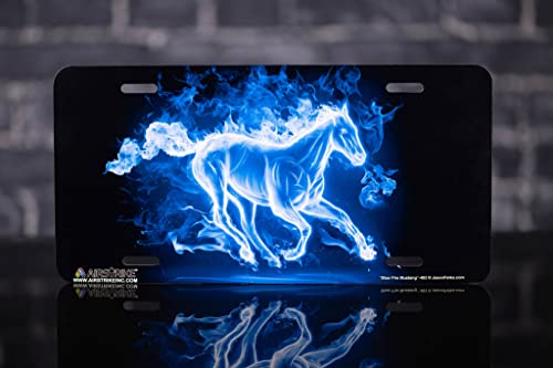 Mustang License Plate, Horse License Plate, Wild Horse Plate, Western License Plate Made In Usa By Airstrike License Plates (Made Of Metal)-493 #TOP1