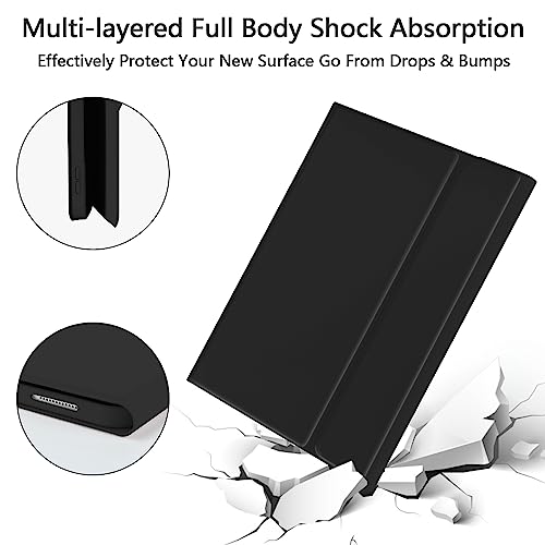 Image of iPad 10th Gen 2022 iPad 10.9 inch Case with Keyboard (Black) Bundle with Stylus Pen for iPad, Apple Pencil for iPad 2018-2023 with Palm Rejection (Purple)