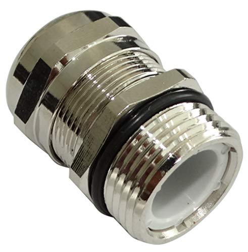 AERZETIX: Set di 2 pressacavi in metallo IP68 per