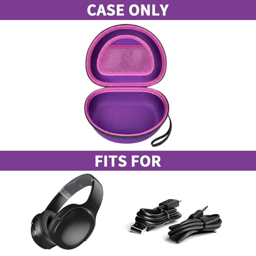 Image of Headphone Case for Skullcandy Crusher /Hesh /Evo, for JLab JBuds Lux ANC | for TOZO HT3 /HT2 Wireless Over-Ear Bluetooth Earphones, Travel Carrying, Daily Commute /Gym /Outdoor Use, Hard Box Only