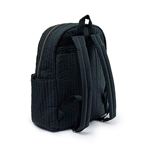DAY ET | Gweneth RE-Q Partial BP B | Rucksack | Schwarz | Dänisches Design | 100% Recycled Polyester | Sport | Unisex | Sustainable | Macbook Pro 13 Tasche | Mittelgroße Tasche