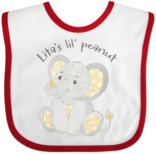 inktastic Lita's Lil' Peanut Baby Bib