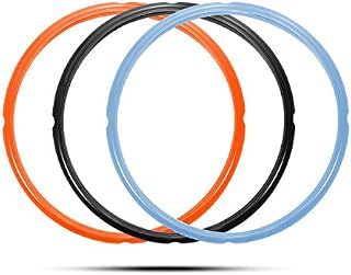 STYDDI Silicone Sealing Ring, Replacement Ring for 8Qt, Duo 8Litre Electric Pressure Cooker, Compatible with 8Qt, Duo 8Litre, BPA-Free, Food-Grade Silicone, 3 Pack