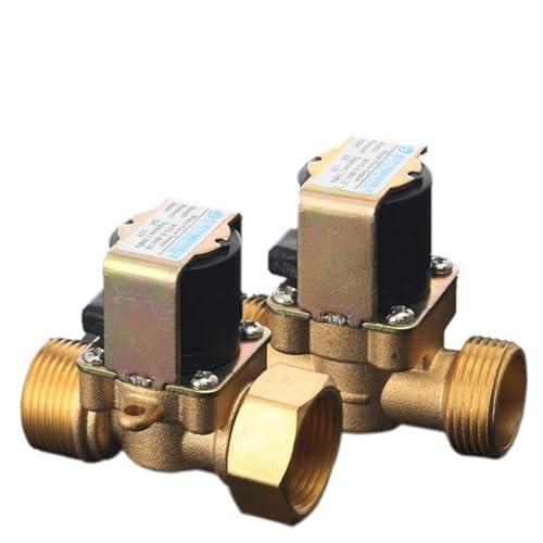 Électrovanne 24VDC 3/4 en laiton normalement fermée pour l'eau du chauffe-eau - 3